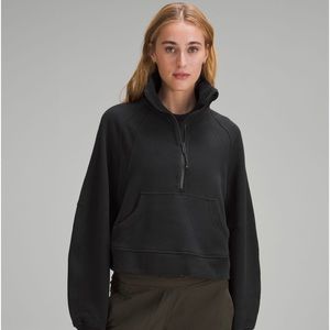 Scuba oversized funnel neck half-zip 🖤